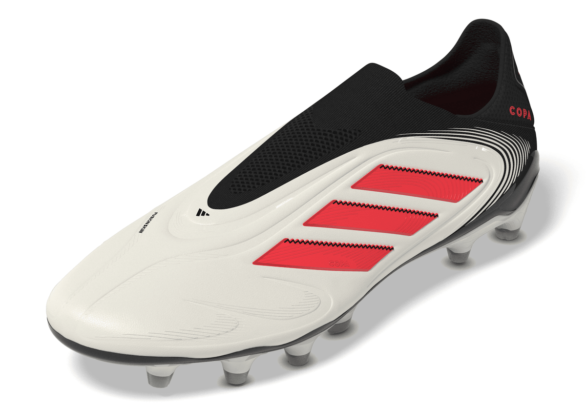 adidas Copa Pure 3 Elite Laceless FG Men´s Soccer Cleats - White/Red/Black