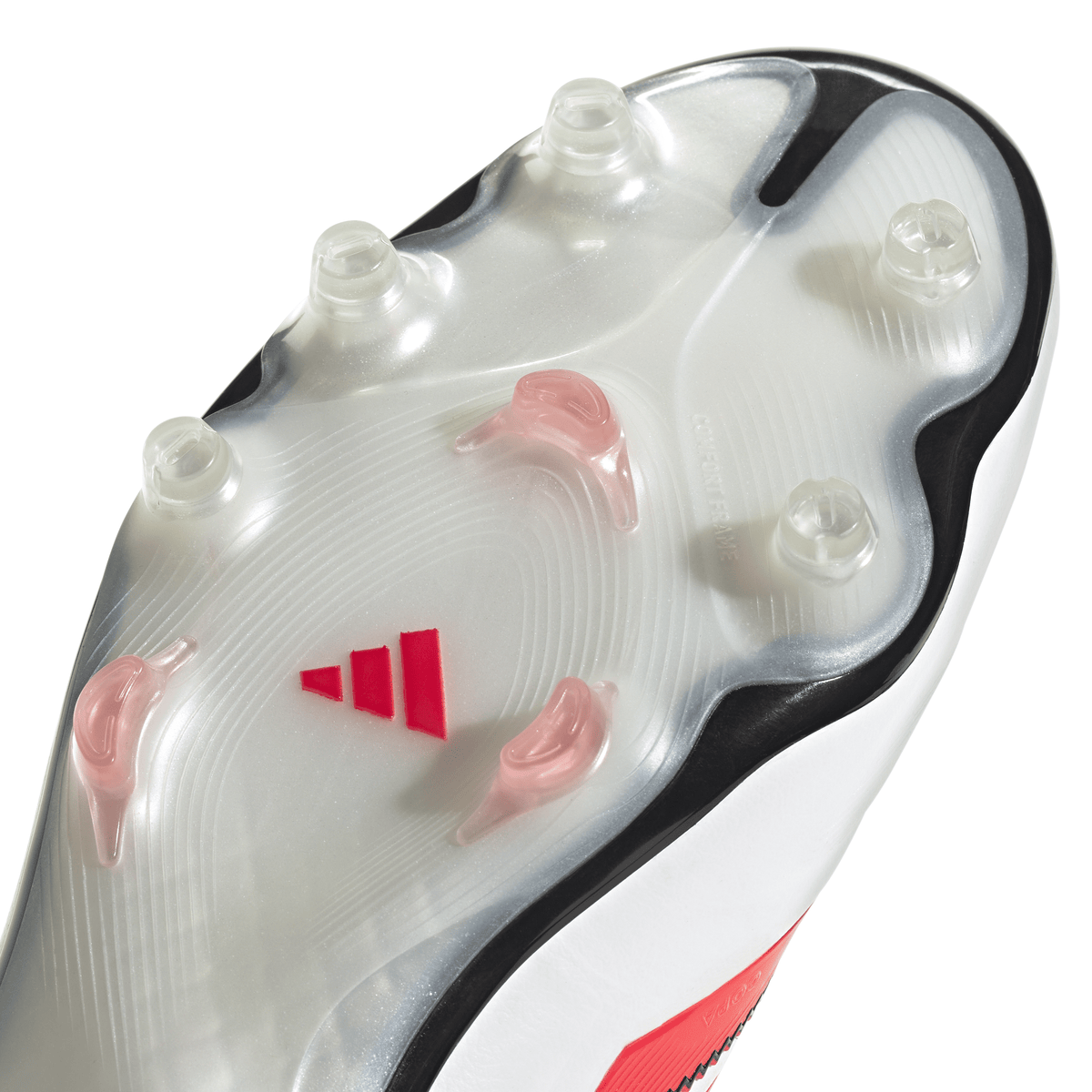 adidas Copa Pure 3 Elite Laceless FG Men´s Soccer Cleats - White/Red/Black