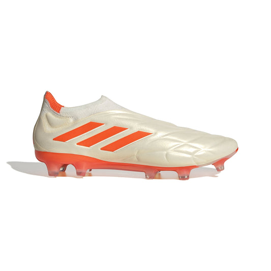 adidas Copa Pure+ FG Firm Ground Soccer Cleats White/Solar Orange