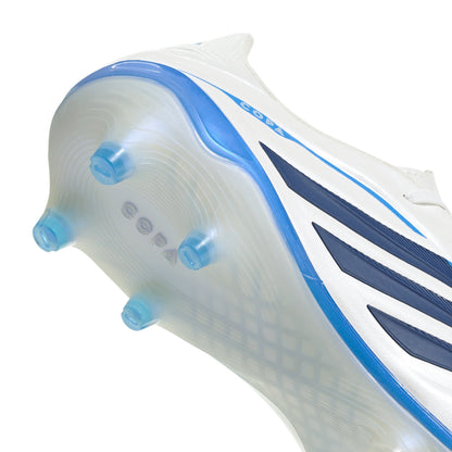 adidas Copa Pure IV Elite Firm Ground Men's Soccer Cleats - White/Blue
