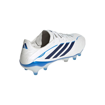 adidas Copa Pure IV Elite Firm Ground Men's Soccer Cleats - White/Blue