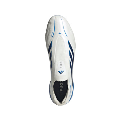 adidas Copa Pure IV Elite Laceless Firm Ground Men's Soccer Cleats - White/Blue