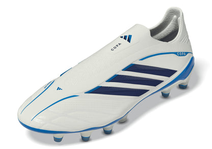adidas Copa Pure IV Elite Laceless Firm Ground Men's Soccer Cleats - White/Blue