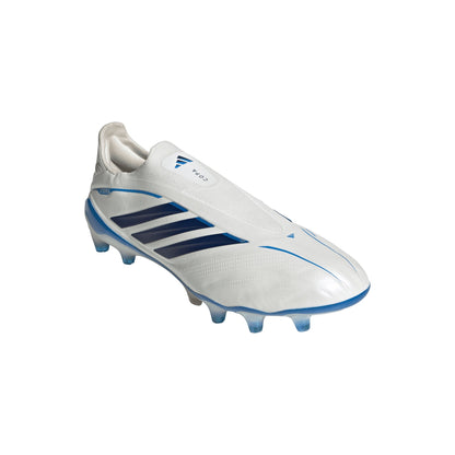adidas Copa Pure IV Elite Laceless Firm Ground Men's Soccer Cleats - White/Blue