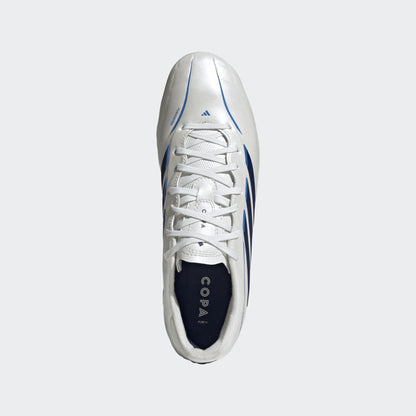 adidas Copa Pure IV League Firm Ground Men's Soccer Cleats - White/Blue