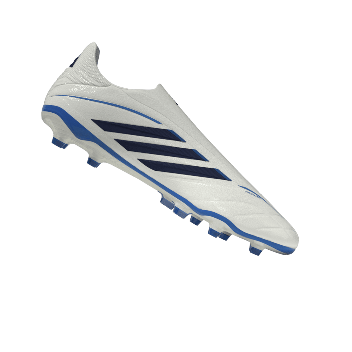 adidas Copa Pure IV League Laceless Firm Ground Men's Soccer Cleats -White/Blue