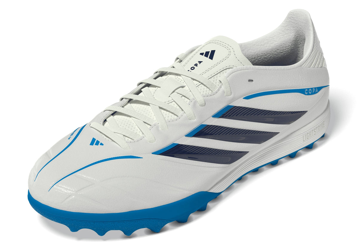 adidas Copa Pure IV Pro Turf Men's Soccer Cleats - White/Blue