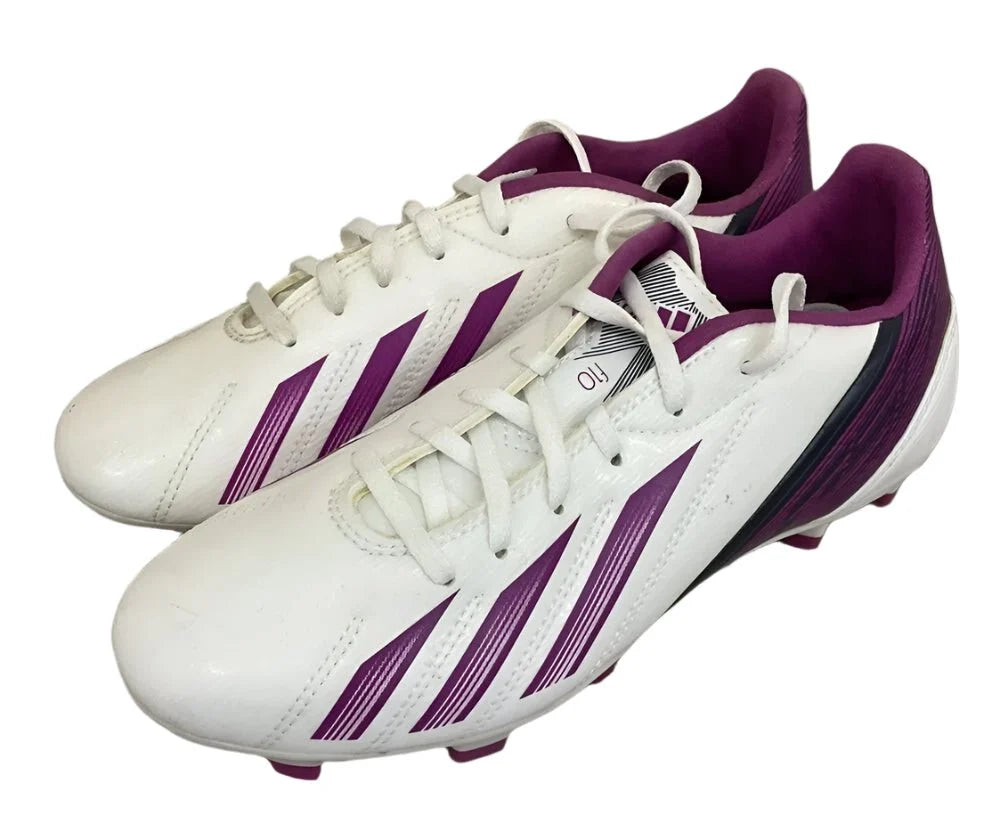 adidas F10 Trx FG Firm Ground Women's Cleats - White/Vivid Pink