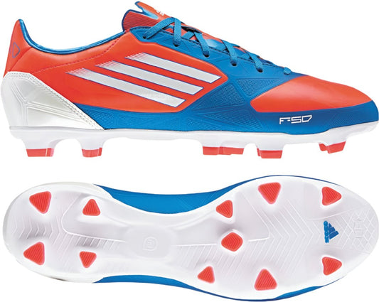 adidas F30 TRX FG Firm Ground Soccer Cleats - Red/Blue