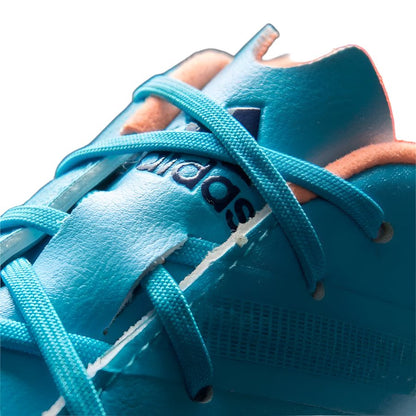 adidas F30 TRX FG Firm Ground Women's Soccer Cleats - Blue/Glow Orange/Purple