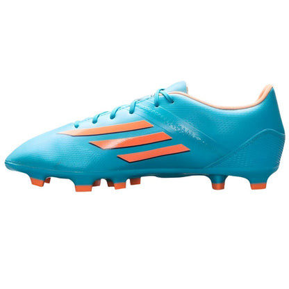 adidas F30 TRX FG Firm Ground Women's Soccer Cleats - Blue/Glow Orange/Purple