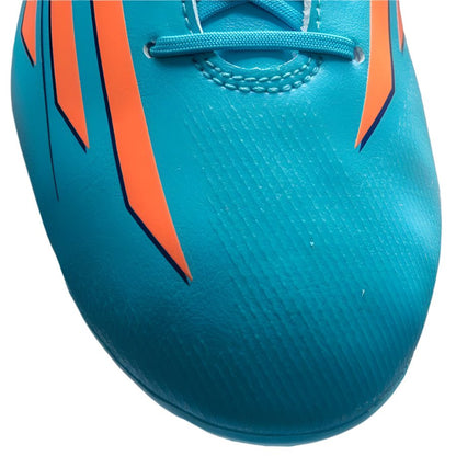 adidas F30 TRX FG Firm Ground Women's Soccer Cleats - Blue/Glow Orange/Purple