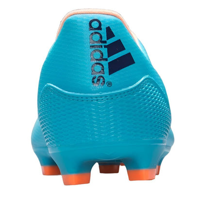 adidas F30 TRX FG Firm Ground Women's Soccer Cleats - Blue/Glow Orange/Purple