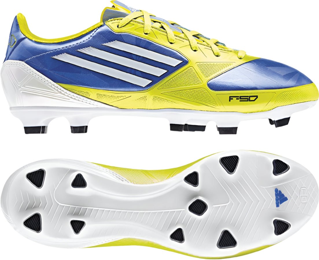 adidas F30 TRX FG Firm Ground Women's Soccer Cleats - Blue/Lime