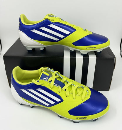 adidas F30 TRX FG Firm Ground Women's Soccer Cleats - Blue/Lime