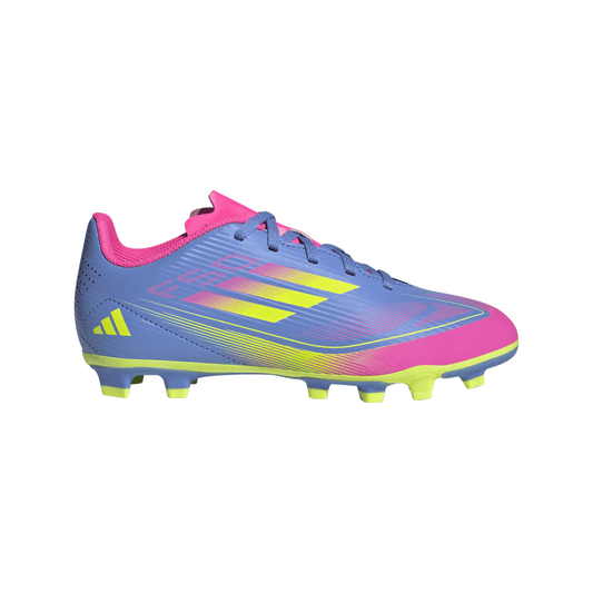 adidas F50 Club Firm/Multi-Ground Boots Junior Blue/Lemon