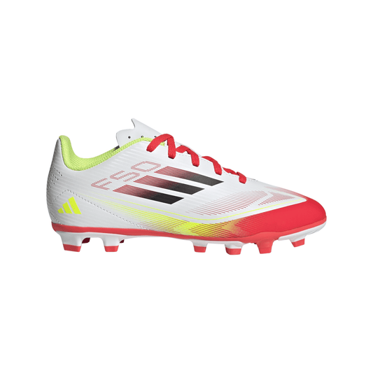 adidas F50 Club Firm/Multi-Ground Boots Kids White/Black