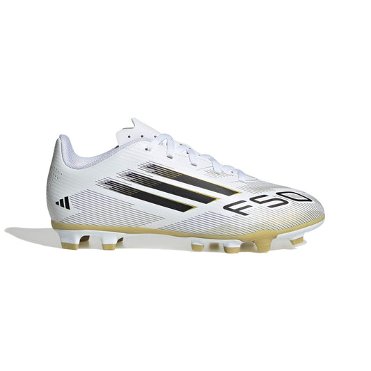 adidas F50 Club Firm/Multi-Ground Boots Kids White/Black