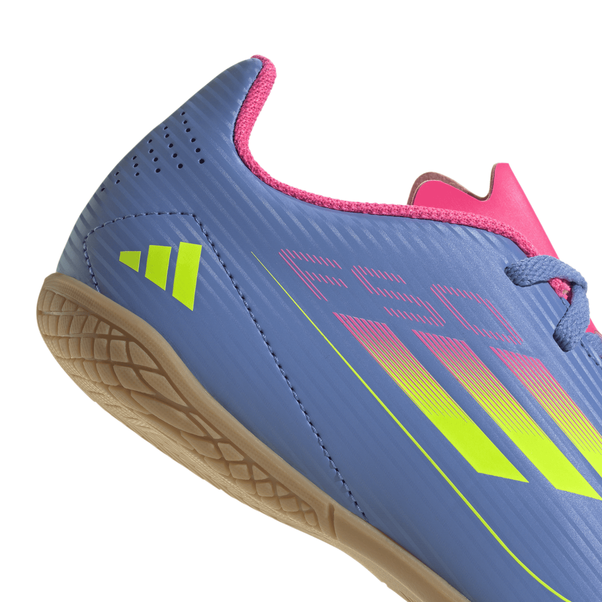 adidas F50 Club Indoor Boots Junior Blue/Lemon
