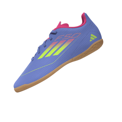 adidas F50 Club Indoor Boots Junior Blue/Lemon