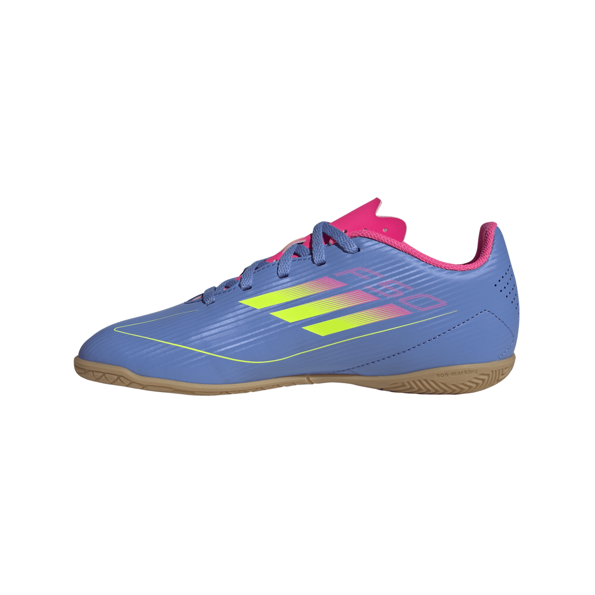 adidas F50 Club Indoor Boots Junior Blue/Lemon