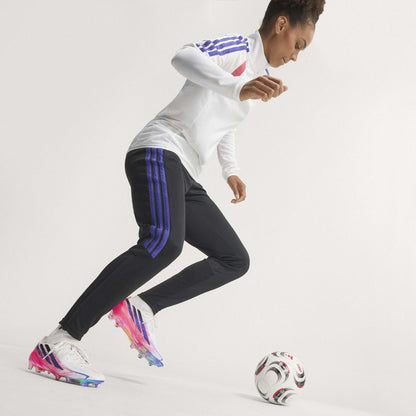 adidas F50 Hyperfast Elite Firm Ground Men's Soccer Cleats - White/Solar Turbo/Purple