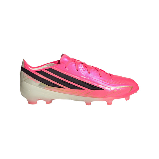 adidas F50 Hyperfast Elite Firm Ground Youth Soccer Cleats - Turquesa/Black/Gold