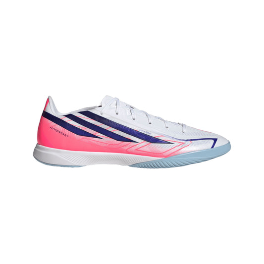 adidas F50 Hyperfast League Indoor Men's Soccer Shoes - White/Purple