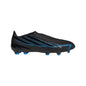 adidas F50 Hyperfast League Laceless FG Firm Ground Men's Soccer Cleats - Black/Blue