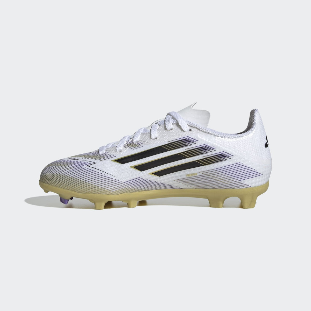 adidas F50 League Firm/Multi-Ground Boots Kids White/Black