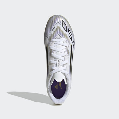 adidas F50 League Firm/Multi-Ground Boots Kids White/Black
