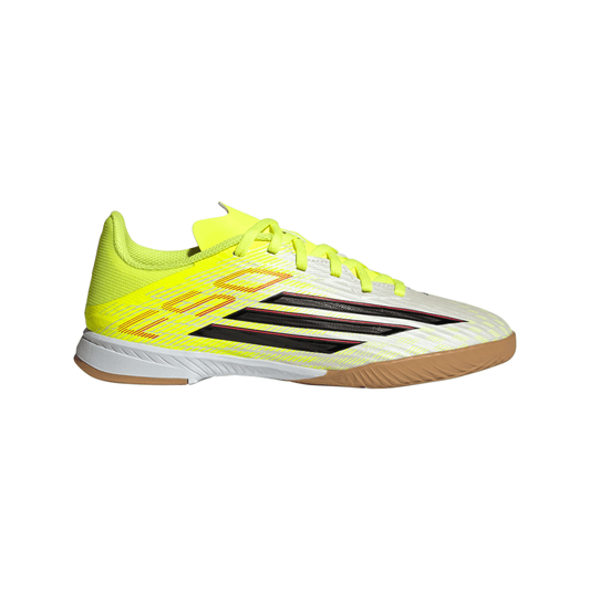 adidas F50 League IN Indoor Youth Soccer Shoes - Yellow/Black/Red