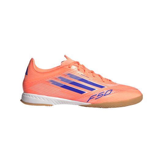 adidas F50 League IN Men's Soccer Shoes - Orange/Blue/White