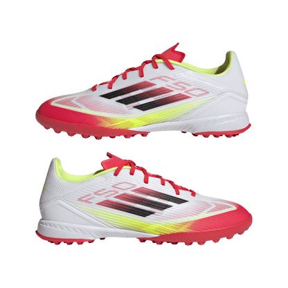 adidas F50 League Turf Boots White/Black