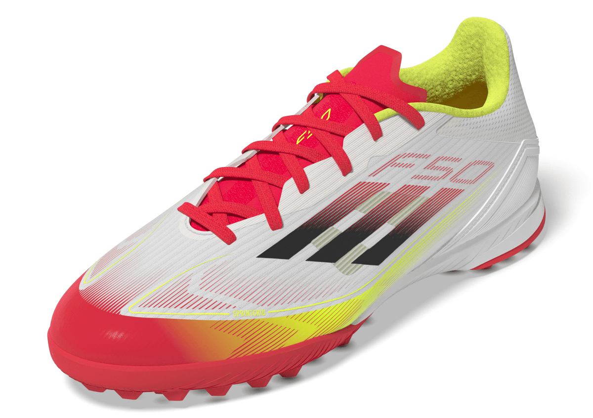 adidas F50 League Turf Boots White/Black