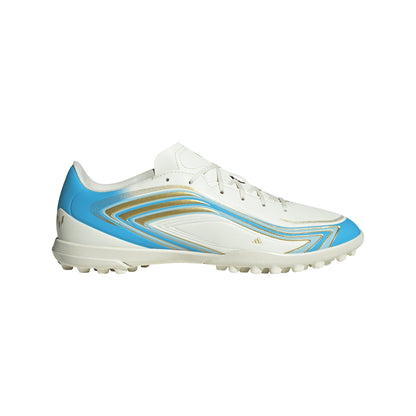 adidas F50 Messi Club Turf Men's Soccer Cleats - Ivory/Blue