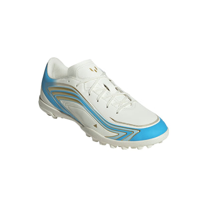 adidas F50 Messi Club Turf Men's Soccer Cleats - Ivory/Blue
