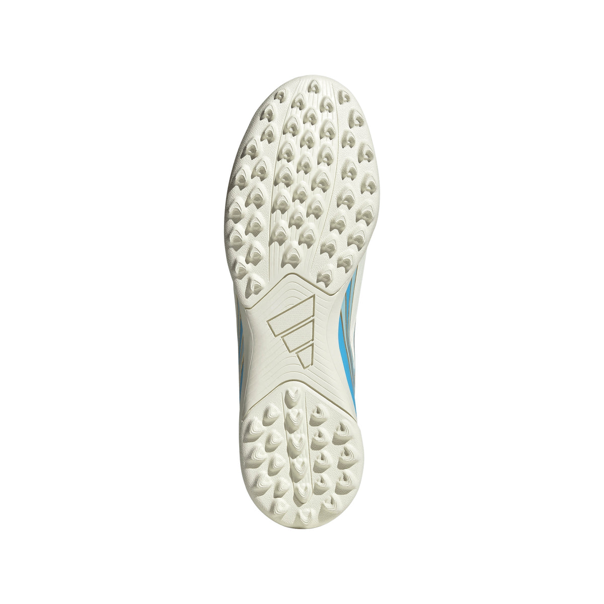adidas F50 Messi Club Turf Men's Soccer Cleats - Ivory/Blue
