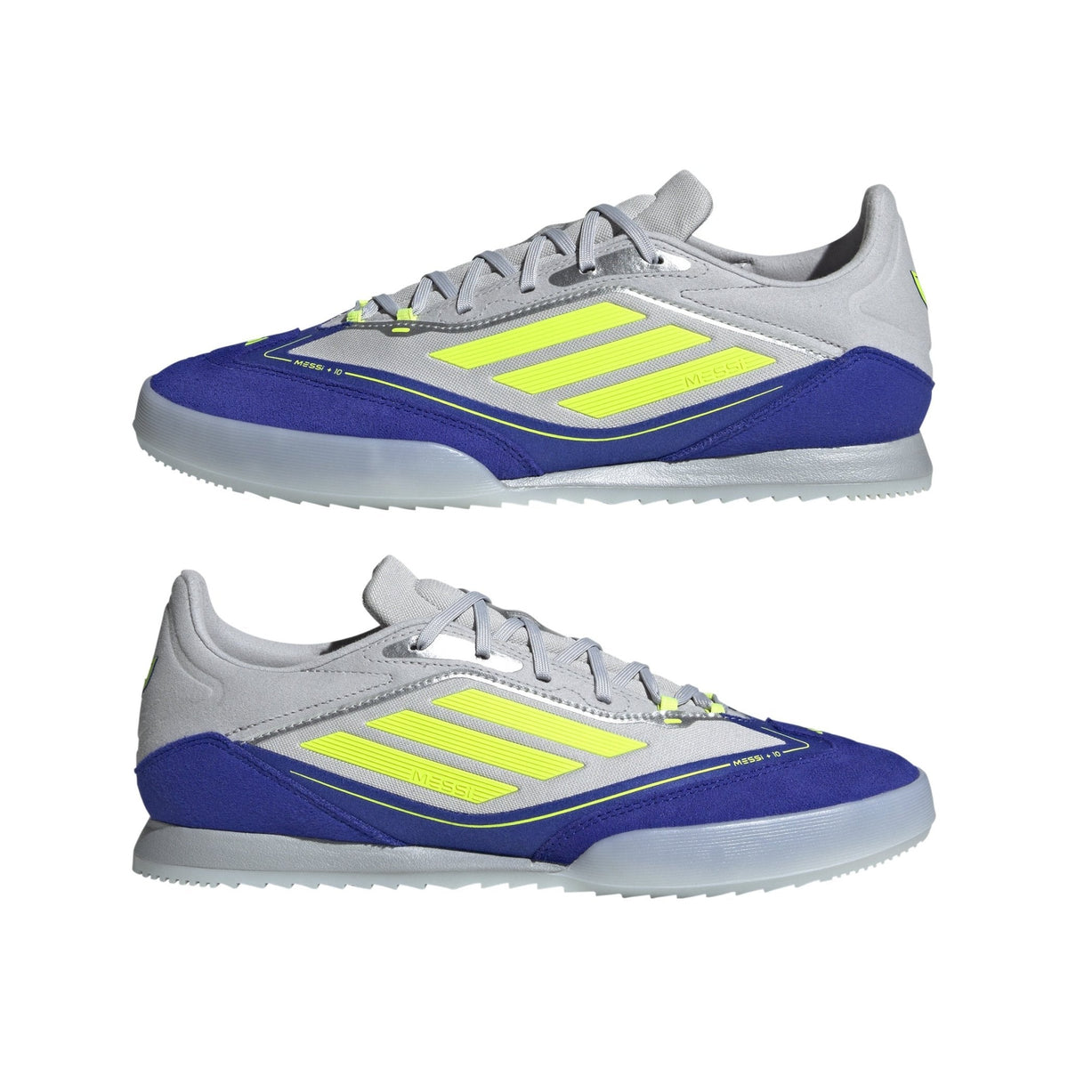 adidas F50 Messi Freestyle Indoor Boots Silver/Yellow/Blue