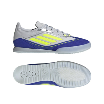 adidas F50 Messi Freestyle Indoor Boots Silver/Yellow/Blue