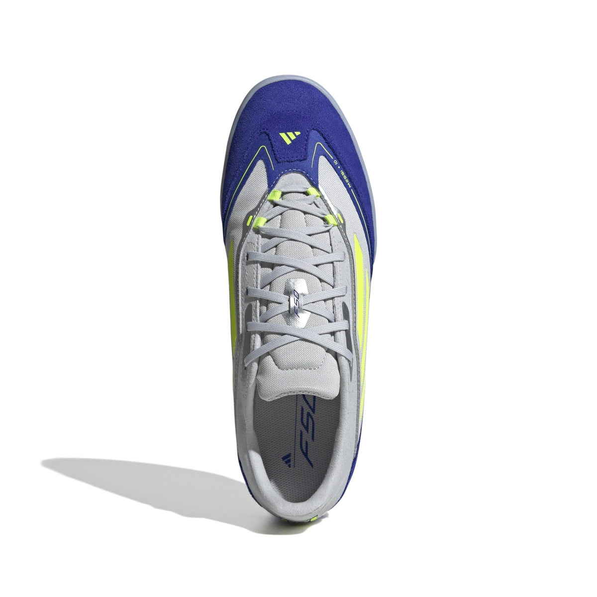 adidas F50 Messi Freestyle Indoor Boots Silver/Yellow/Blue