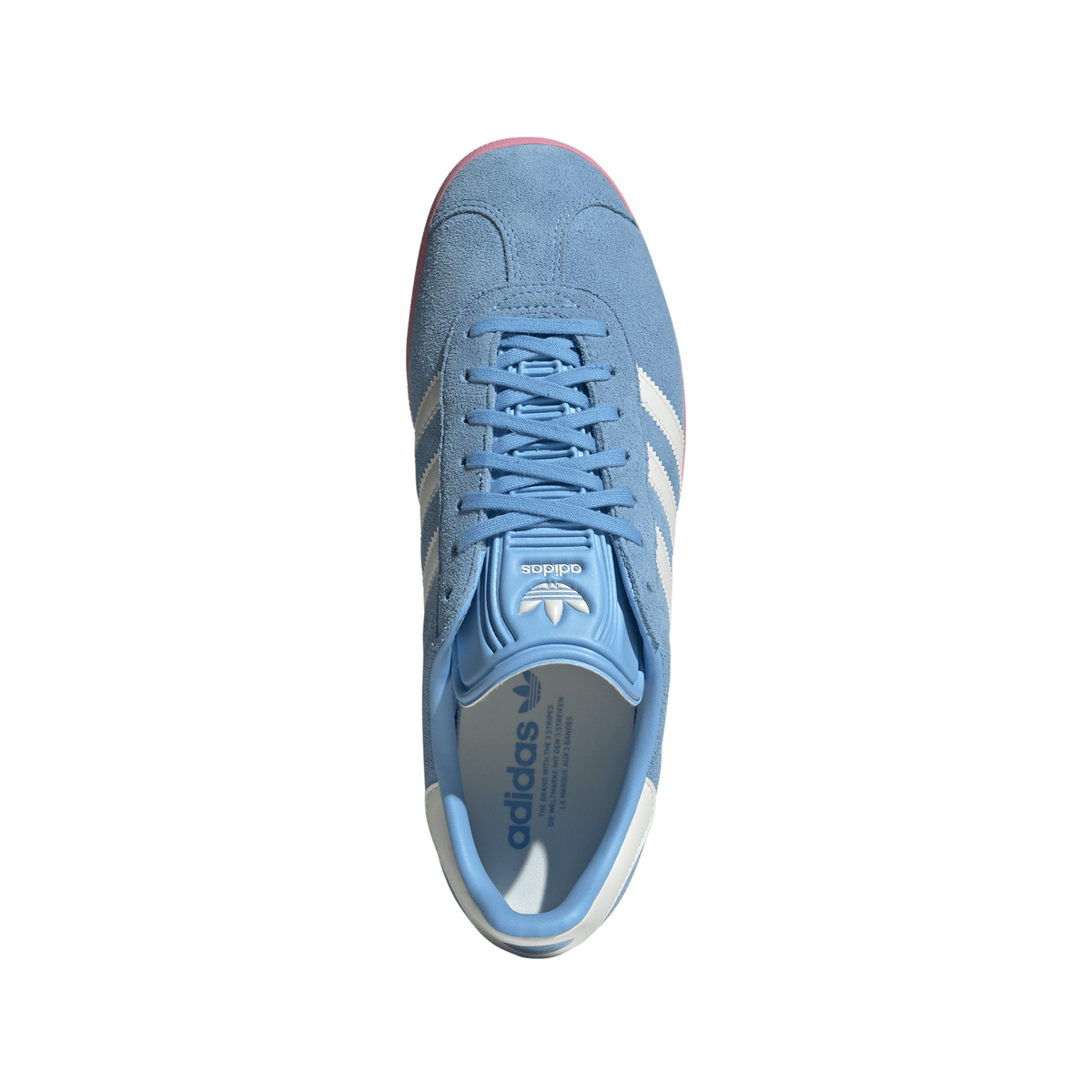 adidas Gazelle Inter Miami CF Shoes - Light Blue/White