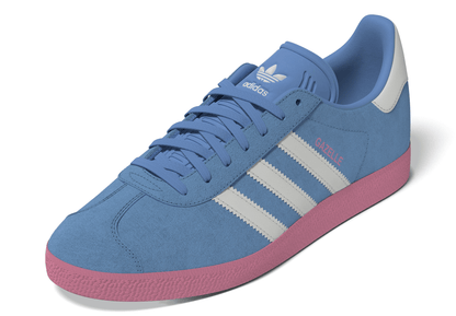 adidas Gazelle Inter Miami CF Shoes - Light Blue/White