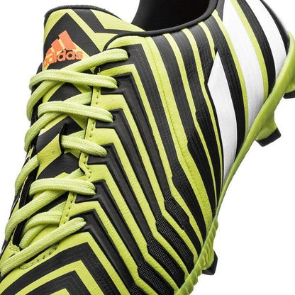 adidas Kids Predator Absolado Instinct FG Firm Ground Cleats - Light Flash Yellow/White/Grey