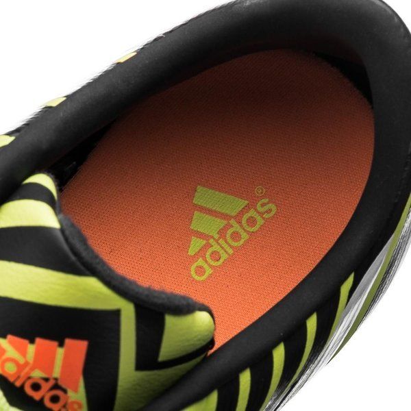 adidas Kids Predator Absolado Instinct FG Firm Ground Cleats - Light Flash Yellow/White/Grey