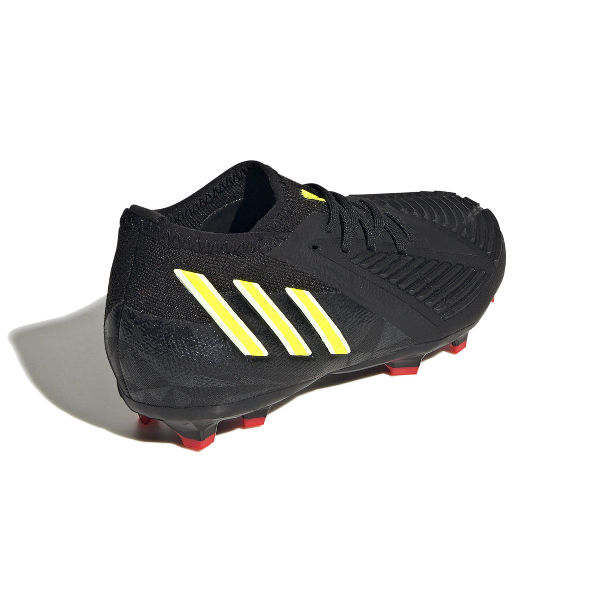 adidas Kids Predator Edge 1 FG J Soccer Cleats Black/Yellow