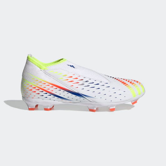 adidas Kid's Predator Edge.3 Laceless FG J Firm Ground Soccer Cleats