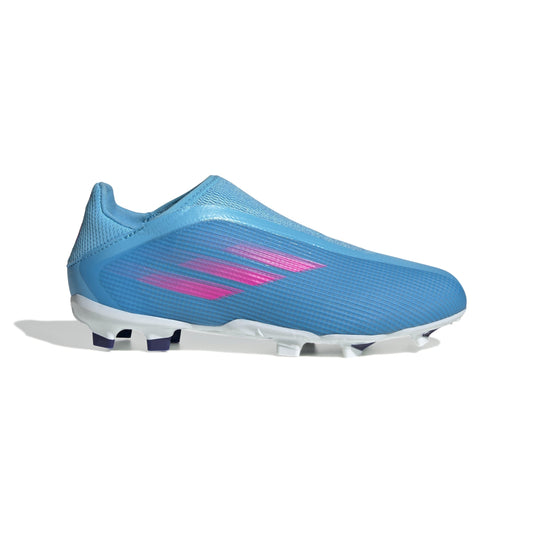 adidas Kids X Speed Flow .3 Laceless FG Firm Ground Cleats