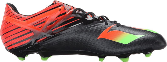 adidas Messi 15.1 FG/AG Multi-Ground Soccer Cleats - Black/Solar Green/Solar Red