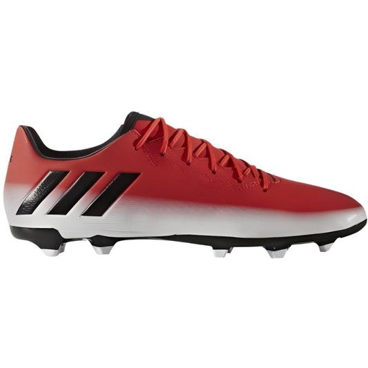adidas Messi 16.3 FG/AG Multi-Ground Soccer Cleats - Red/Black/White